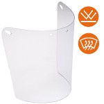 VISOR DE RECAMBIO INCOLORO (ANTIEMPAÑANTE) PARA LA PANTALLA Mod. 324 RG/N