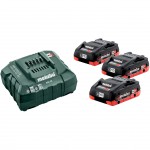 SET BÁSICO DE 3 BATERÍAS LIHD 4,0 AH + CARGADOR ASC 55 (685132000)