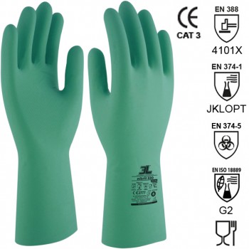 GUANTES DE LÁTEX DE NITRILO Mod. NITRIL 330 (RNF-15)