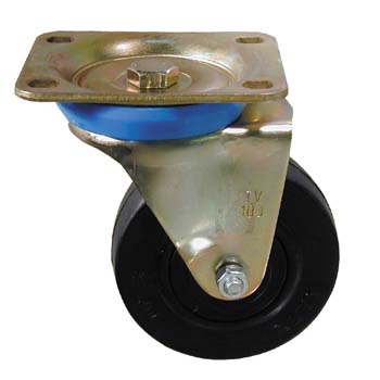 RUEDA DE GOMA CON SOPORTE GIRATORIO