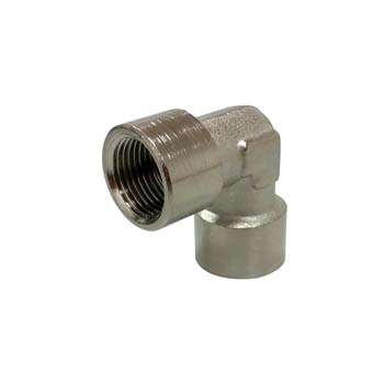 RACORD CODO CON ROSCA CILÍNDRICA H-H Mod. L86