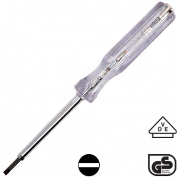 COMPROBADOR DE TENSIÓN Y DESTORNILLADOR AISLADO DE 150 V A 250 V Ref. 8045VDE