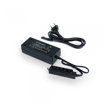 Convertidor tensión constante para luminarias LED, 72 W, Plástico, Negro