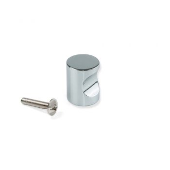 Pomo para mueble, Zamak, Cromado