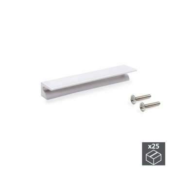 Tiradores para mueble, intereje 64 mm, Aluminio, Anodizado mate, 25 ud.