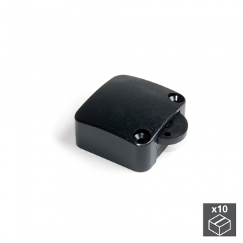 Interruptor para puerta armario, Plástico, Negro, 10 ud.