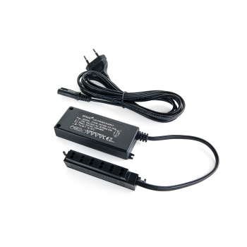 Convertidor tensión constante para luminarias LED, 15 W, Plástico, Negro