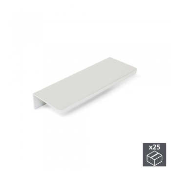 Tiradores para mueble, intereje 128 mm, Aluminio, Anodizado mate, 25 ud.