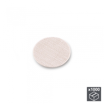 Tapa tornillos, adhesiva, D. 13 mm, Textil Beige, 1.000 ud.