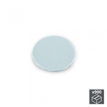 Tapa tornillos, adhesiva, D. 20 mm, Gris, 900 ud.