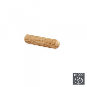 Mechones, D. 8 mm, 30 mm, Madera, 1.000 ud.