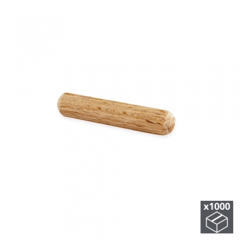 Mechones, D. 8 mm, 35 mm, Madera, 1.000 ud.