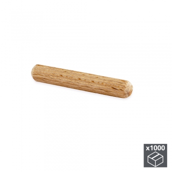 Mechones, D. 8 mm, 40 mm, Madera, 1.000 ud.