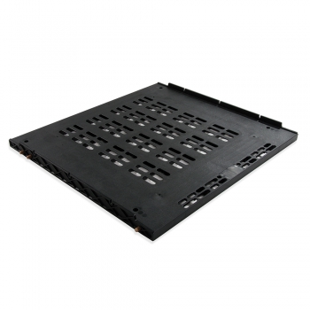 Base ventilación frigorífico, Módulo 600 mm, Plástico, Negro