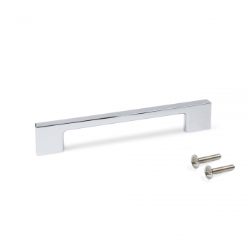 Tiradores para mueble, intereje 160 mm, Zamak, Cromado