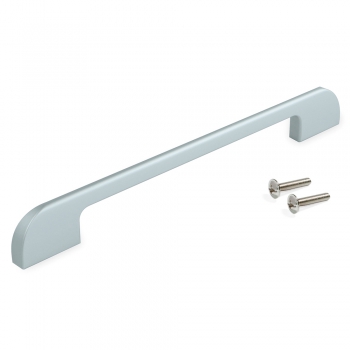 Tiradores para mueble, intereje 160 mm, Aluminio, Anodizado mate