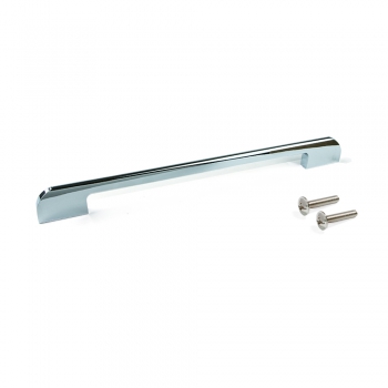 Tiradores para mueble, intereje 256 mm, Aluminio, Cromado