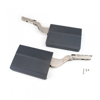 Compás para puertas elevables, fuerza 3200-9000, Acero y Plástico, Gris Antracita