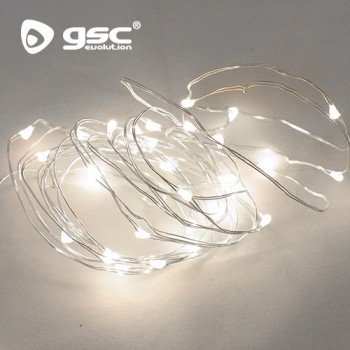 Guirnalda alambre LED luz fría Ref. 5204401-5204406-5204411-5204414-5204419