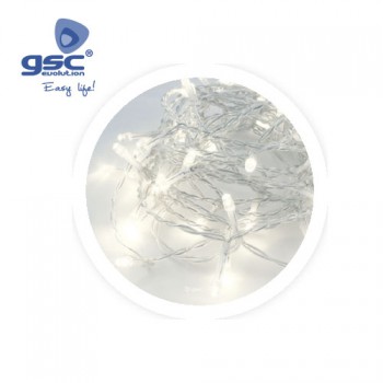 Guirnalda transparente LED Ref. 5204466-5204468