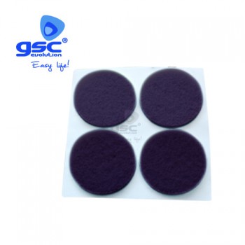 Fieltro adhesivo protector marrón Ref. 3802757-3802758-3802759-3802760-3802761-3802762-3802763