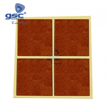Fieltro adhesivo protector marrón Ref. 3802770-3802771-3802772-3802773-3802774-3802775