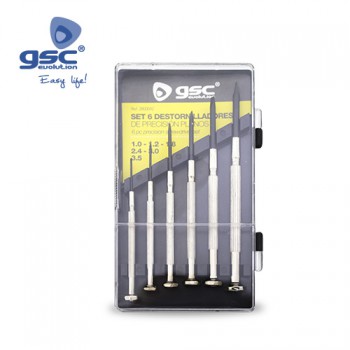 Juego 6 destornilladores Ref. 2800042