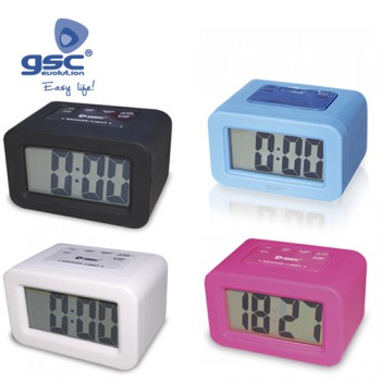 Reloj despertador silicona Ref. 2703013-2703014-2703015-2703016