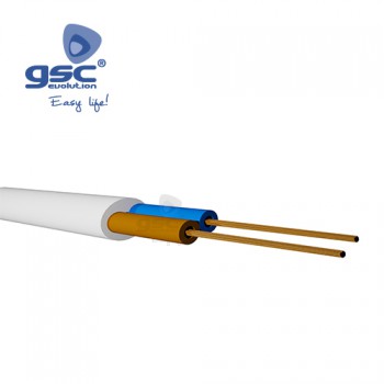 Manguera plana blanca (Rollo 100M) Ref. 3902919-3902920-3902921