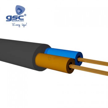Manguera plana negra (Rollo 100M) Ref. 3902935-3902936-3902937