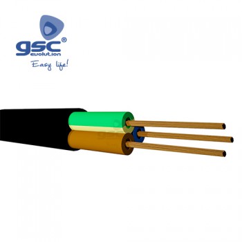 Manguera VV-K flexible negra (Rollo 100M) Ref. 3902931-3902932-3902933-3902934