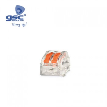 Conector empalme rápido 2 tomas (Bolsa 5 unidades) Ref. 1105521