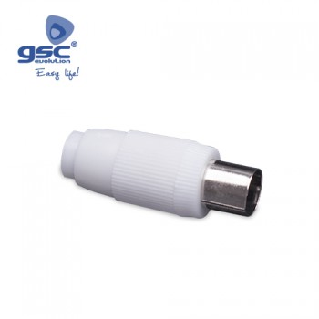 Conector TV recto Ref. 2600902-2600903