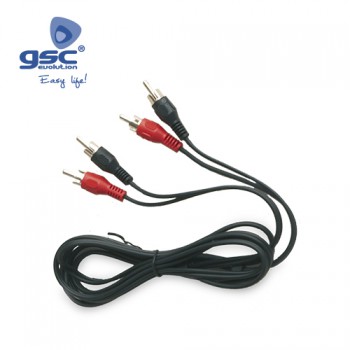 Conexión audio 2 RCA Ref. 2600934-2600935