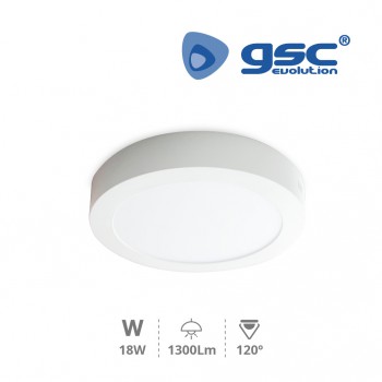Downlight superficie LED Adana (Ø220x32mm) Ref. 201005010-201005011