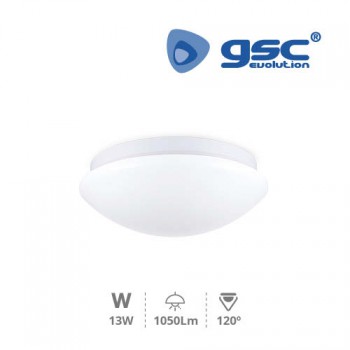 Plafón techo LED Samara (Ø230x80mm) Ref. 000702151-000702152