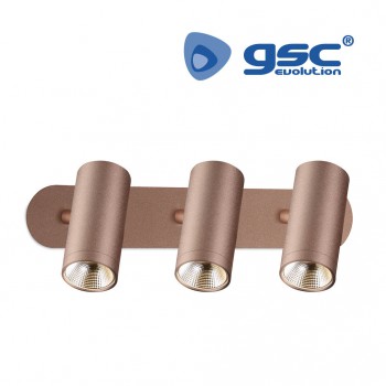 Foco techo triple lineal Ref. 202000003