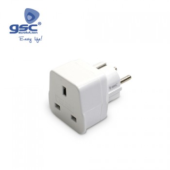 Adaptador europeo-inglés Ref. 000200598