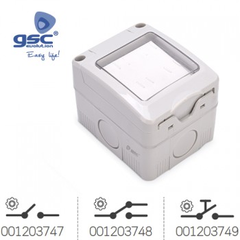 Interruptor / Conmutador / Pulsador Ref. 001203747-001203748-001203749