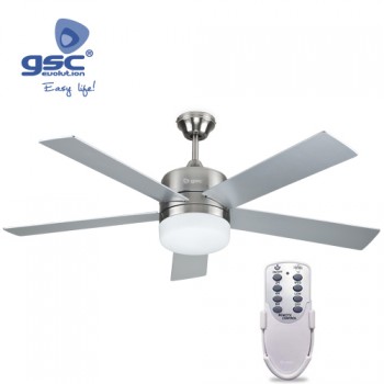 Ventilador de techo con luz + mando Ref. 005000740