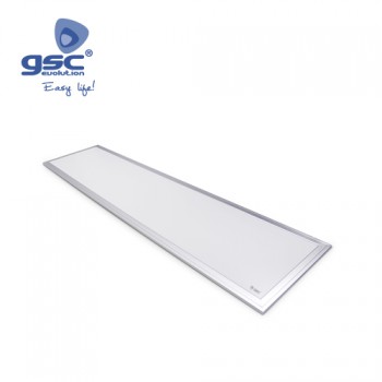 Panel rectangular ultrafino LED África (níquel satín) Ref. 000703413-000703422