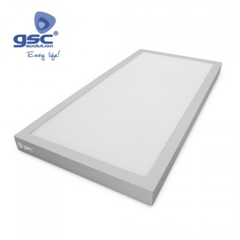 Panel luminoso superficie LED Kenya (níquel satín) Ref. 000705255-000705256