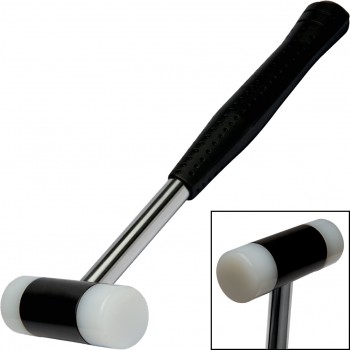 MAZA CON BOCA DE NAILON Y MANGO DE METAL, 35 mm Ref. 529031