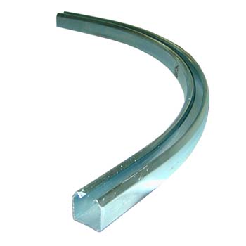 PERFIL SUPERIOR CURVADO 90º PERFORADO AR-125 SISTEMA K.150-K.300