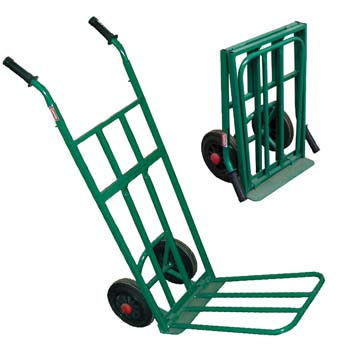 CARRETILLA PLEGABLE CON RUEDAS DE GOMA