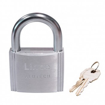 CANDADO DE ALUMINIO LINCE ALUTECH CON ANILLA NORMAL