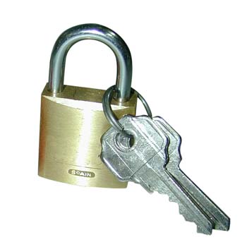CANDADO LATON 300 A/NORMAL