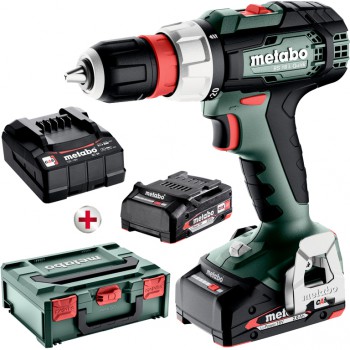 TALADRO ATORNILLADOR DE BATERÍA DE 18 VOLTIOS METABO Mod. BS 18 L QUICK (614052500)