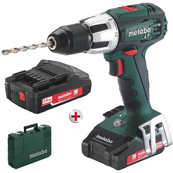 TALADRADORA DE PERCUSIÓN CON ACUMULADOR 18 VOLTIOS METABO  Mod. SB 18 LT COMPACT (602103510)