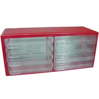 ESTANTE CLASIFICADOR APILABLE DE 8 CAJONES